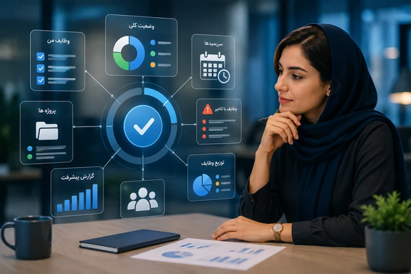 داشبورد مدیریتی